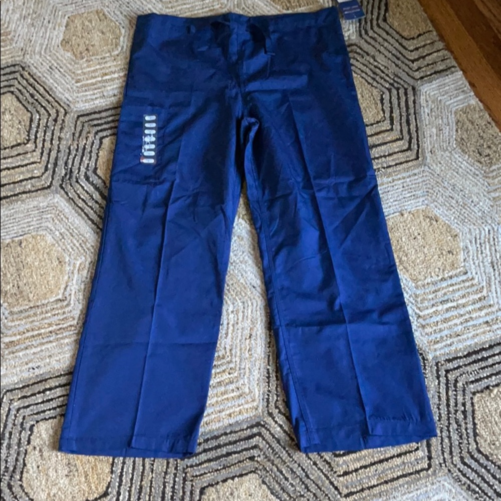 Unisex Cherokee Navy Drawstring Scrub pants S Tall